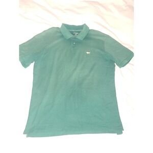 Masters Golf Green Polo‎ Shirt Mens XL Masters Logo Embroidered
